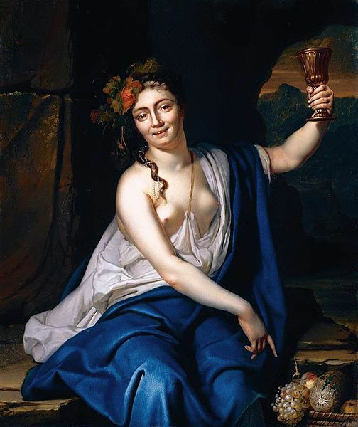 A Bacchante